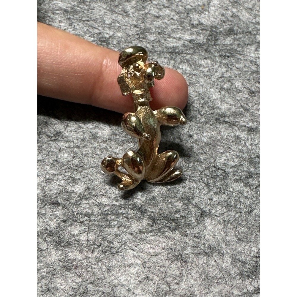 Adorable Vintage Gold Tone Poodle Brooch/Pin, Sarah Coventry - Picture 1 of 2